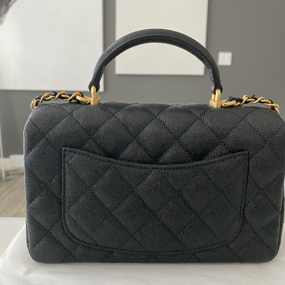 CHANEL TOP HANDLE MINI - Picture 9 of 9